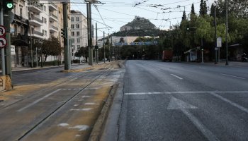 lockdown, πλατεία Συντάγματος, κορονοϊός