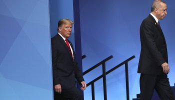 Ντόναλντ Τραμπ και Ρετζέπ Ταγίπ Ερντογάν 