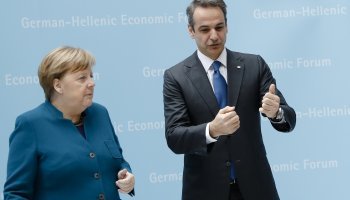 Ανγκελα Μέρκελ - Κυριάκος Μητσοτάκης