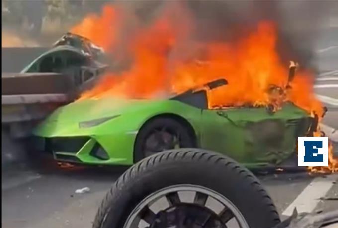 Σοκαριστικό βίντεο: Σφοδρή σύγκρουση με Lamborghini που έτρεχε με 200 χλμ - Νεκροί πατέρας και γιος