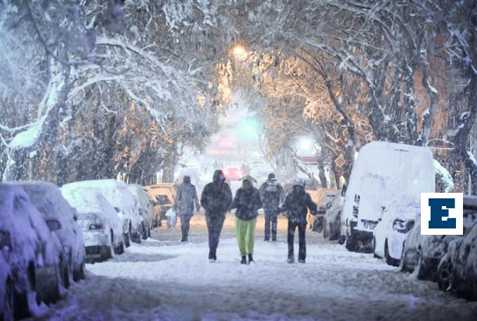 Κακοκαιρία Ελπίς: Από το 2008 είχε να πέσει τόσο χιόνι στην Αθήνα σε μία ημέρα