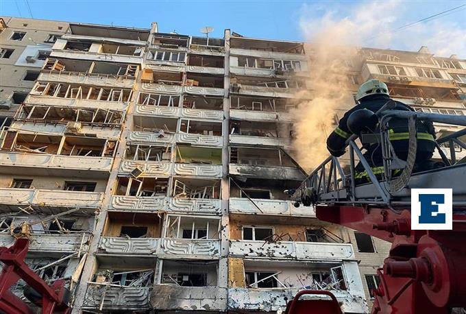 Επίθεση με πυραύλους στο Κίεβο: Χτυπήθηκε κτίριο κοντά στο σπίτι υπαλλήλου της Ελληνικής Πρεσβείας – Συνεχείς αναφορές για εκρήξεις