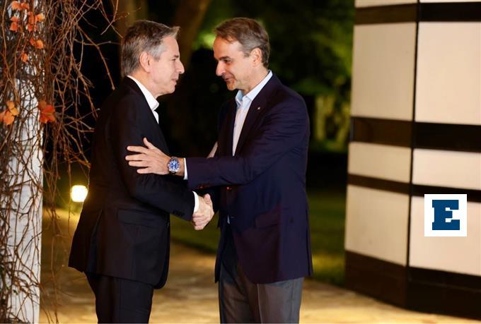 Μπλίνκεν σε Μητσοτάκη: «Πιο ισχυρές από ποτέ οι σχέσεις μας με την Ελλάδα» - Η ατζέντα της συνάντησης | Έθνος 