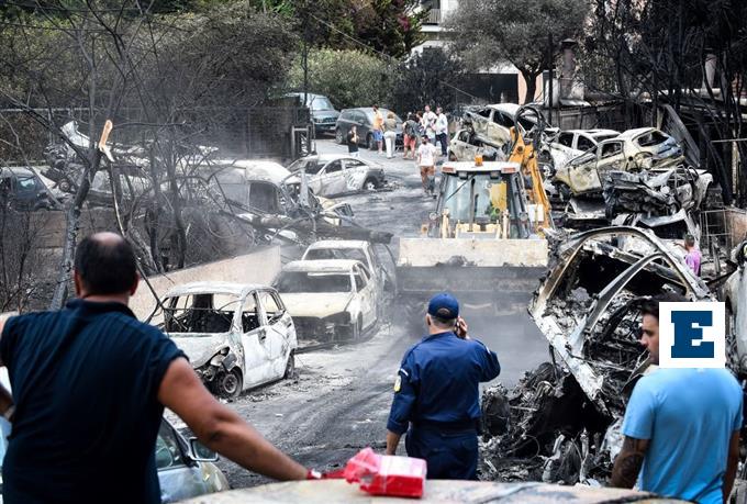 Τραγωδία στο Μάτι: Συγκλονιστικό αδημοσίευτο υλικό από τη φωτιά που άφησε πίσω της πάνω από 100 νεκρούς